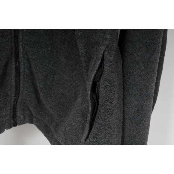 Columbia Mens Jacket Large Grey Steens Mountain Fleece Full Zip Adjustable - Picture 5 of 12